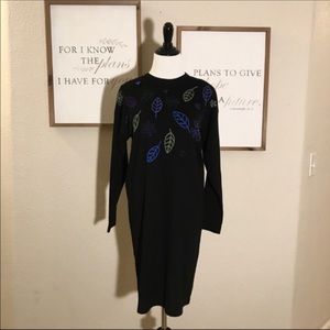 Vintage Liz Claiborne little black dress
